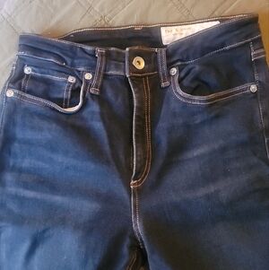 rag & bone Dark Blue Woman's Jeans